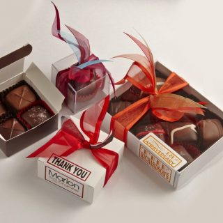 Box of Chocolates for Wedding Favors