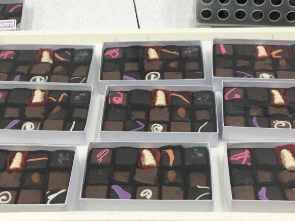 Boxed Chocolates Corporate Order Food Gifts THE Chocolate SHOP Marion.