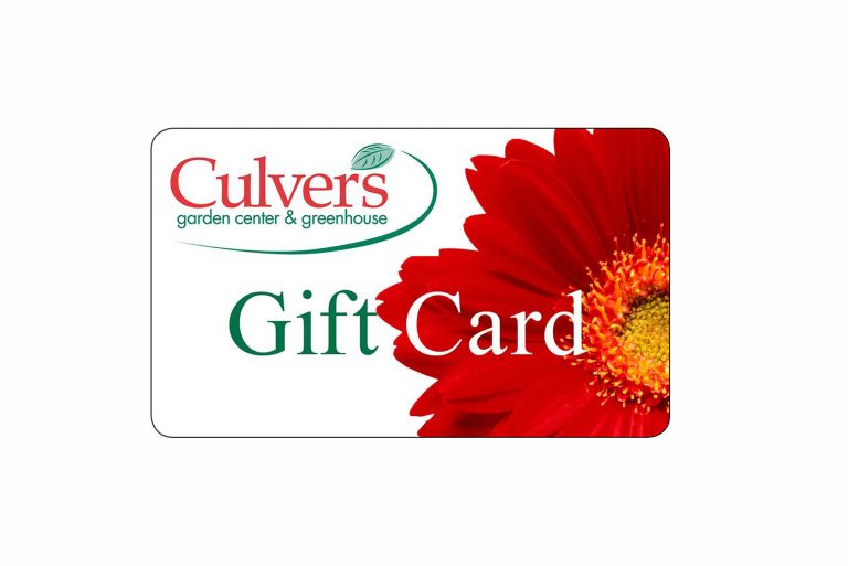 Culver’s Garden Center & Greenhouse Gift Card Marion, Iowa Shop Where I Live