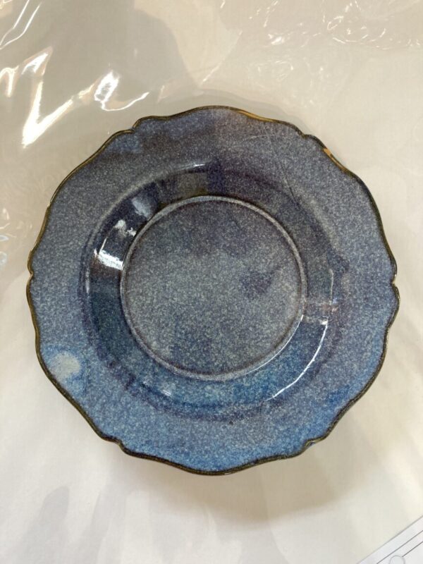 Blue Plate by Emily Hiner